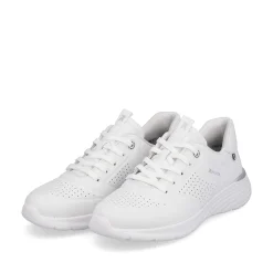 Rieker Dame Sneaker Lav Krystal Hvid