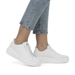 Rieker Dame Sneaker Lav Krystal Hvid