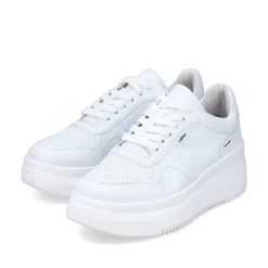 Rieker Dame Sneaker Lav Krystal Hvid