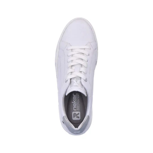 Rieker Dame Sneaker Lav Krystal Hvid