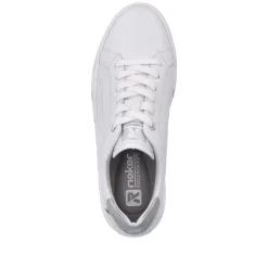 Rieker Dame Sneaker Lav Krystal Hvid