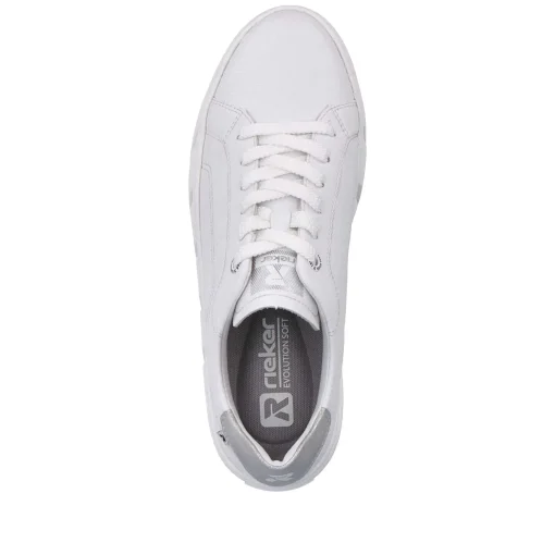 Rieker Dame Sneaker Lav Krystal Hvid