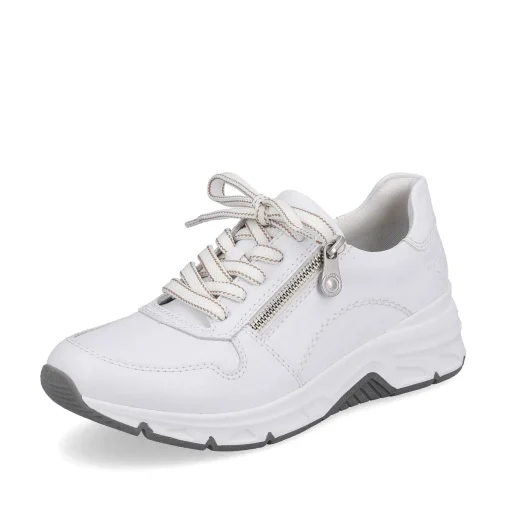 Rieker Dame Sneaker Lav Krystal Hvid