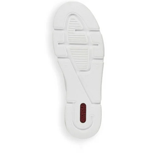 Rieker Dame Sneaker Lav Perle Hvid