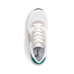 Rieker Dame Sneaker Lav Perle Hvid-Sand Beige