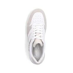 Rieker Dame Sneaker Lav Svane Hvid