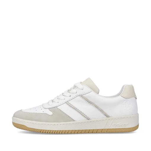 Rieker Dame Sneaker Lav Svane Hvid