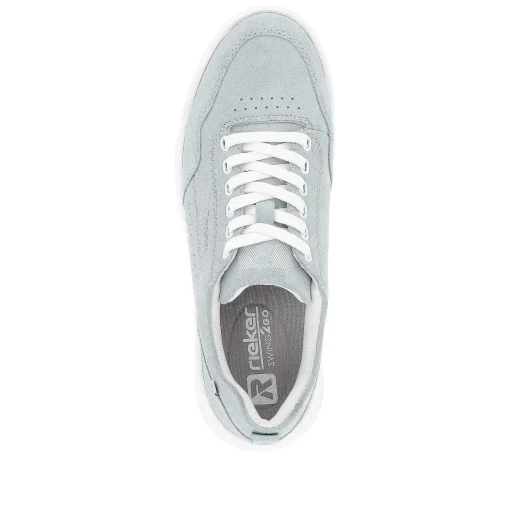Rieker Dame Sneaker Lav Stal Bla