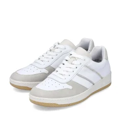 Rieker Dame Sneaker Lav Svane Hvid