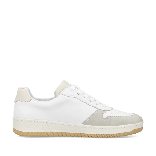 Rieker Dame Sneaker Lav Svane Hvid