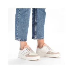Rieker Dame Sneaker Lav Svane Hvid