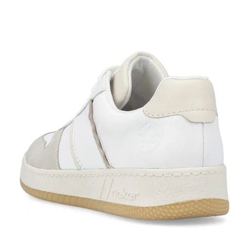 Rieker Dame Sneaker Lav Svane Hvid