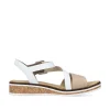 Rieker Damesandaler Edelweis Champagne Beige