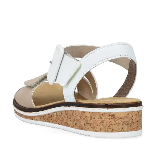 Rieker Damesandaler Edelweis Champagne Beige