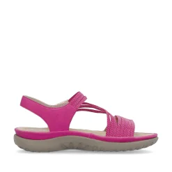 Rieker Damesandaler Med Stropper, Pink