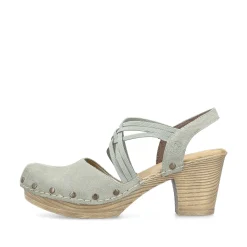 Rieker Damesandaler Med Stropper Mintgron