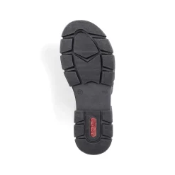 Rieker Damesandaler Med Stropper Asfalt Sort