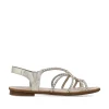 Rieker Damesandaler Med Stropper I Lys Beige