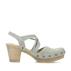 Rieker Damesandaler Med Stropper Mintgron