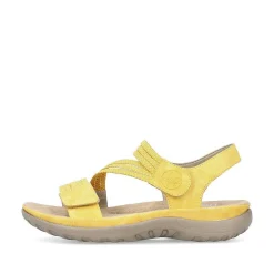 Rieker Damesandaler Med Stropper, Citrongul