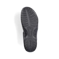 Rieker Damesandaler Med Stropper Asfalt Sort