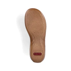Rieker Damesandaler Med Stropper, Lilje Hvid