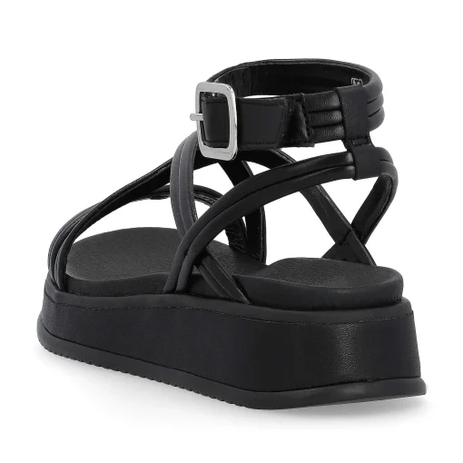 Rieker Damesandaler Med Stropper Noir
