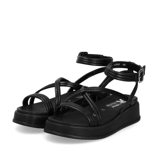 Rieker Damesandaler Med Stropper Noir