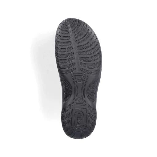 Rieker Damesandaler Med Stropper I Blank Sort