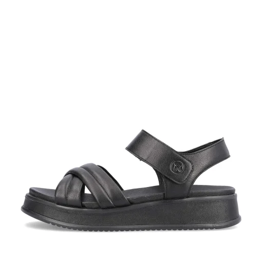 Rieker Damesandaler Med Stropper Midnight Black