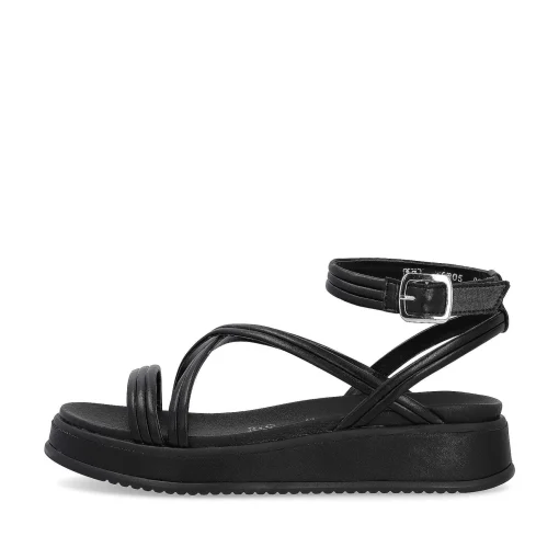 Rieker Damesandaler Med Stropper Noir