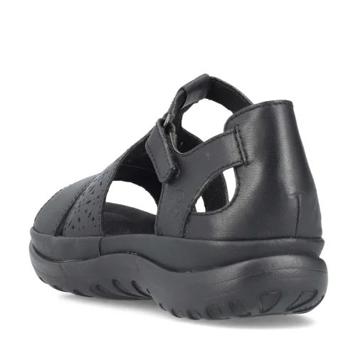 Rieker Damesandaler Med Stropper I Blank Sort