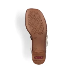 Rieker Damesandaler Med Stropper I Lys Beige
