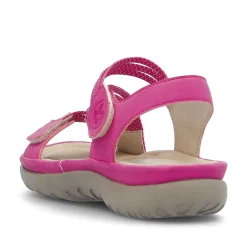 Rieker Damesandaler Med Stropper, Pink