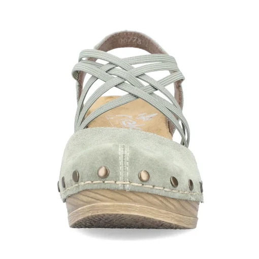 Rieker Damesandaler Med Stropper Mintgron