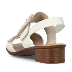 Rieker Damesandaler Med Stropper I Lys Beige