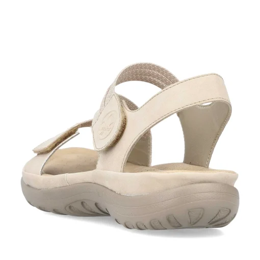 Rieker Damesandaler Med Stropper I Lys Beige