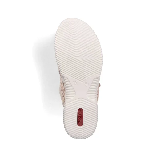 Rieker Damesandaler Med Stropper I Multi-Creme