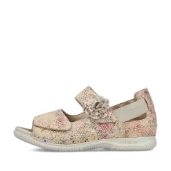 Rieker Damesandaler Med Stropper I Multi-Creme