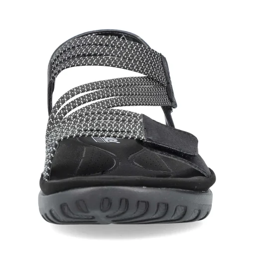 Rieker Damesandaler Med Stropper Asfalt Sort