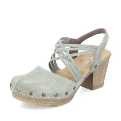 Rieker Damesandaler Med Stropper Mintgron