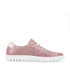 Rieker Damesko Med Snore, Blodpink