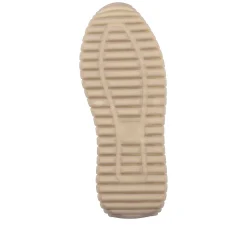 Rieker Damesneaker High Night Sort Cremebeige