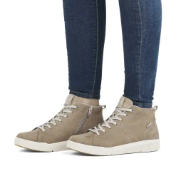 Rieker Damesneaker Hoj Cremebeige