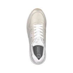 Rieker Damesneaker Lav Champagne Metallic