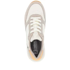 Rieker Damesneaker Lav Clay Beige Abrikos
