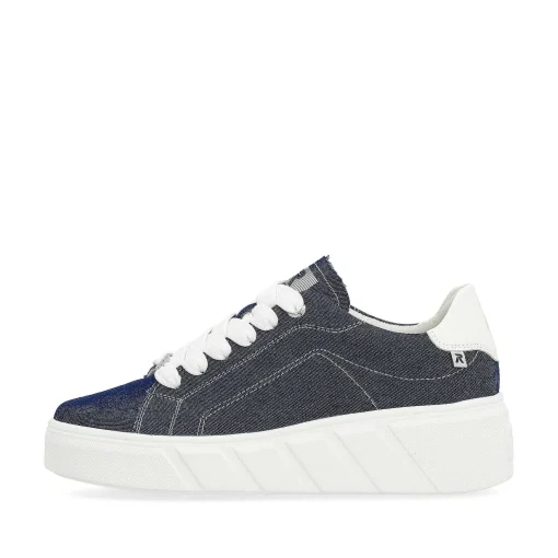 Rieker Damesneaker Lav Denim
