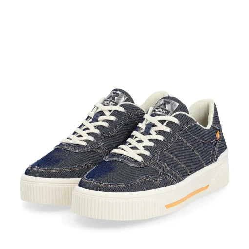 Rieker Damesneaker Lav Denim