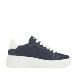 Rieker Damesneaker Lav Denim