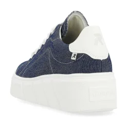 Rieker Damesneaker Lav Denim